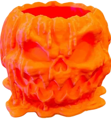 3D Melting Pumpkin